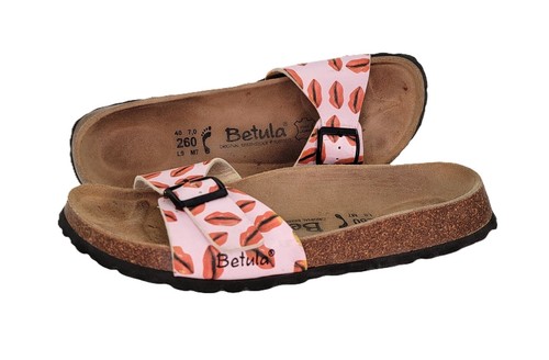Birkenstock betula sandals red - birkenstock,