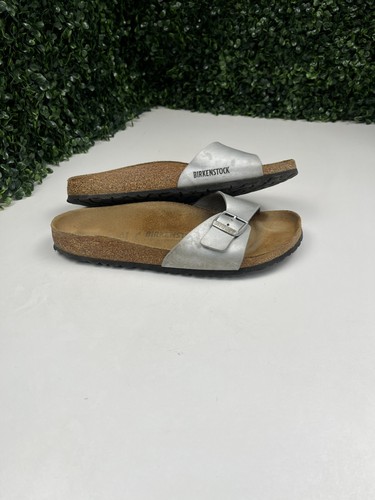 Women silver birkenstock - women's,